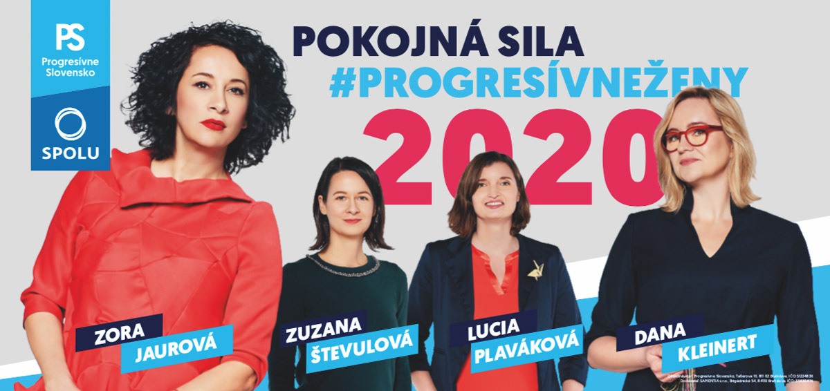 Progresivne Slovensko 2020 — Werbekampagne