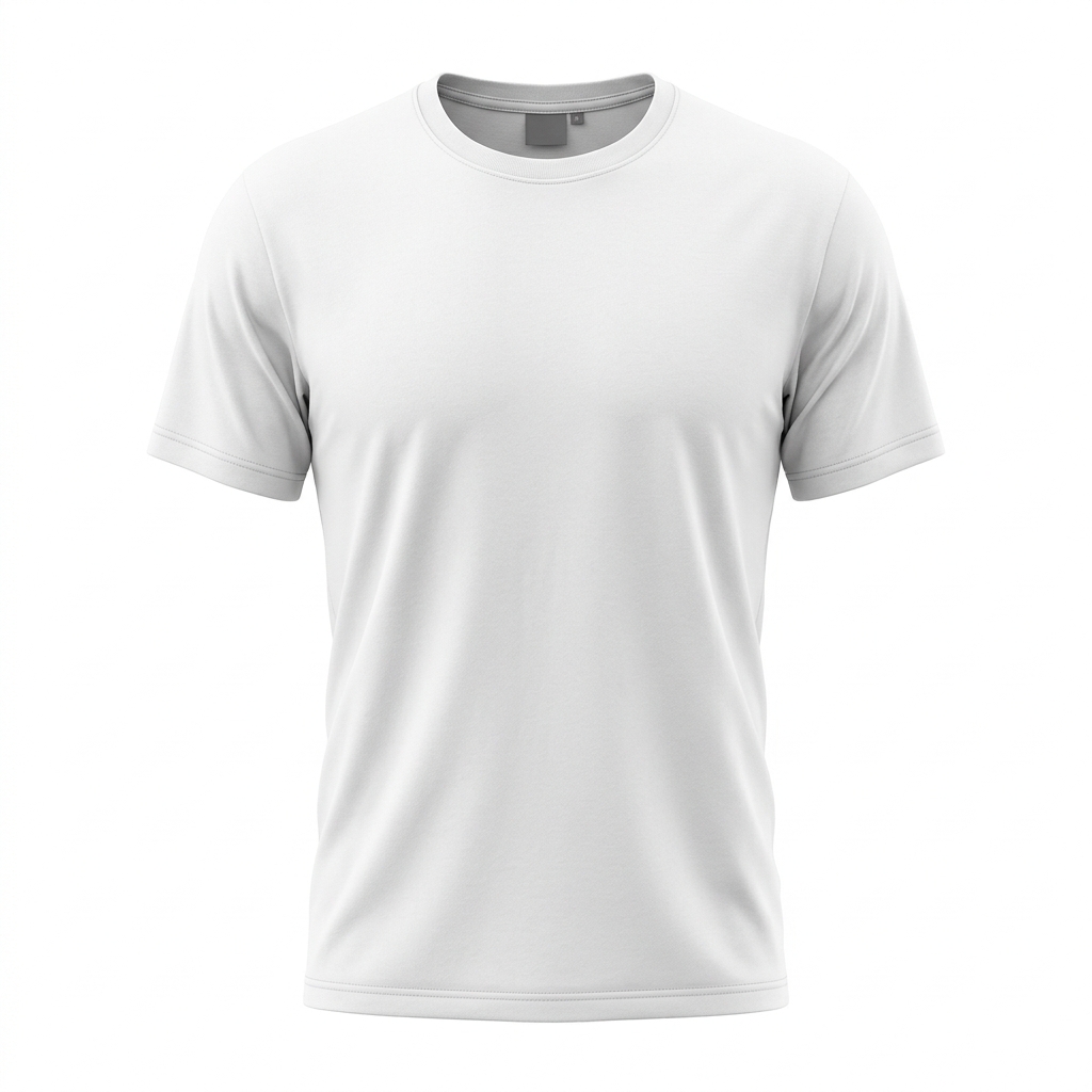 T-shirt front ghost mannequin